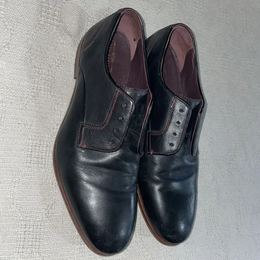 Ted Baker London Men’s Dress Shoes Size 11 M Black Leather Business Going out